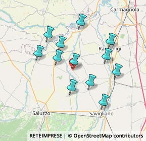 Mappa Via Ruffia, 12030 Villanova Solaro CN, Italia (6.71167)