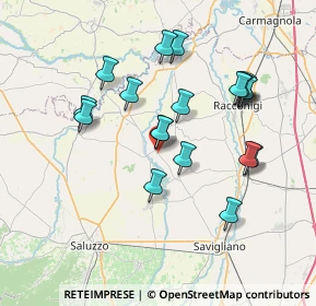 Mappa Via Ruffia, 12030 Villanova Solaro CN, Italia (7.01684)