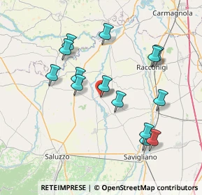 Mappa Via Ruffia, 12030 Villanova Solaro CN, Italia (7.41643)