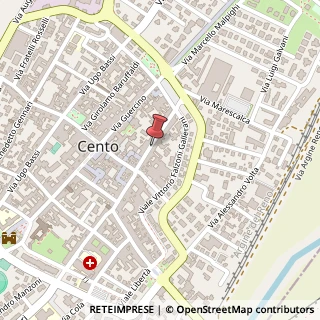 Mappa Via Olindo Malagodi, 19, 44042 Cento, Ferrara (Emilia Romagna)