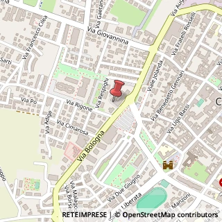 Mappa Via Commercio, 2, 44042 Cento, Ferrara (Emilia Romagna)