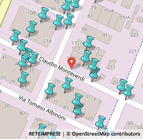 Mappa Via Monteverde, 41019 Soliera MO, Italia (0.08214)