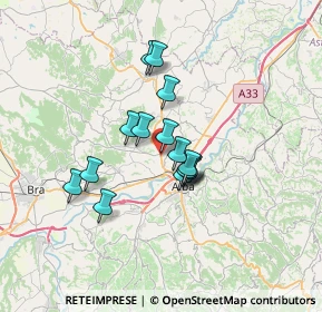 Mappa Strada Regionale, 12050 Alba CN, Italia (4.98)