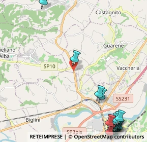 Mappa Strada Regionale, 12050 Alba CN, Italia (3.54474)