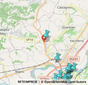 Mappa Strada Regionale, 12050 Alba CN, Italia (3.34333)