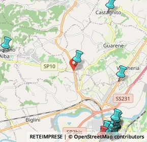 Mappa Strada Regionale, 12050 Alba CN, Italia (3.58)