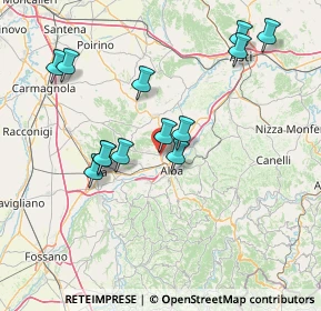 Mappa Strada Regionale, 12050 Alba CN, Italia (14.87154)