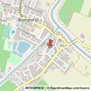 Mappa Piazza Giacomo Matteotti, 35A, 41030 Bomporto, Modena (Emilia Romagna)