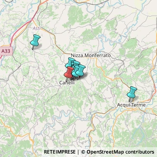 Mappa Regione San Vito, 14042 Calamandrana AT, Italia (3.41083)