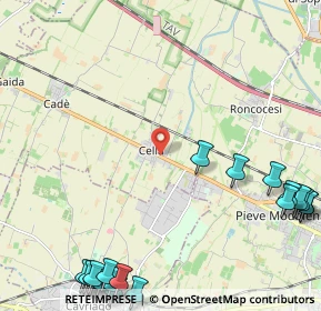 Mappa Via Vico Gian Battista, 42124 Reggio nell'Emilia RE, Italia (3.478)