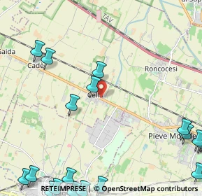 Mappa Via Vico Gian Battista, 42124 Reggio nell'Emilia RE, Italia (3.579)