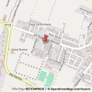 Mappa Via G. Marconi, 56, 43022 Montechiarugolo, Parma (Emilia Romagna)
