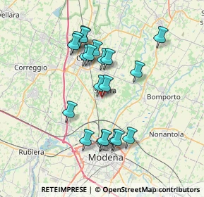 Mappa Via Boito Arrigo, 41019 Soliera MO, Italia (6.6985)