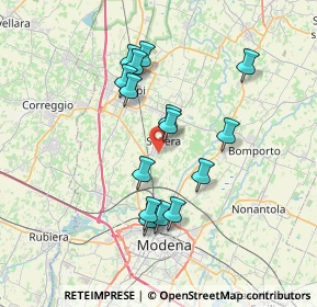 Mappa Via Boito Arrigo, 41019 Soliera MO, Italia (6.474)