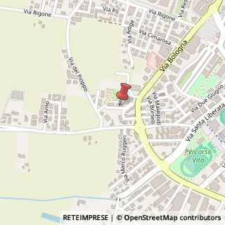 Mappa Via Luigi Einaudi, 11, 44042 Cento, Ferrara (Emilia Romagna)