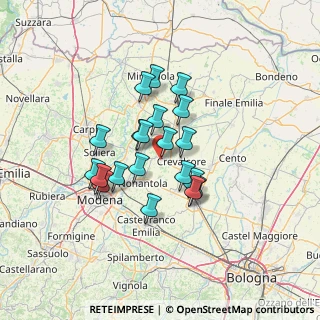 Mappa Via Salvo D'Acquisto, 41017 Ravarino MO, Italia (10.4595)