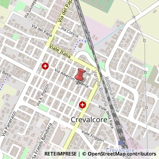 Mappa Via P. Vecchi, 52, 40014 Crevalcore, Bologna (Emilia Romagna)