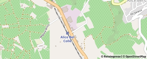 Mappa Alice Bel Colle