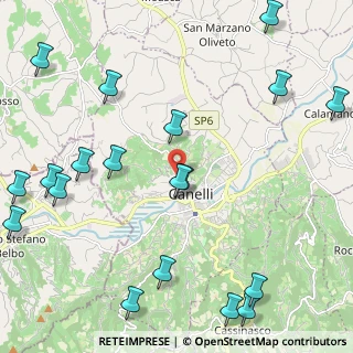 Mappa S.da S Michele, 14053 Canelli AT, Italia (3.0745)