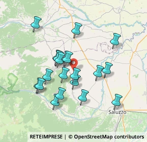 Mappa Via Pralargo, 12032 Barge CN, Italia (6.4485)