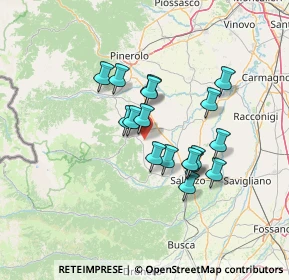 Mappa Via Pralargo, 12032 Barge CN, Italia (10.98824)