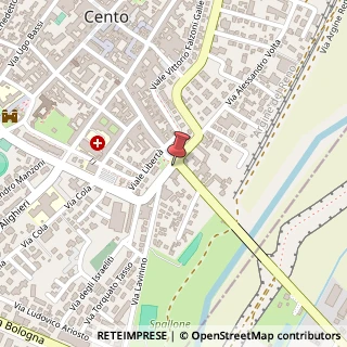 Mappa Via XX Settembre, 14, 44042 Cento, Ferrara (Emilia Romagna)