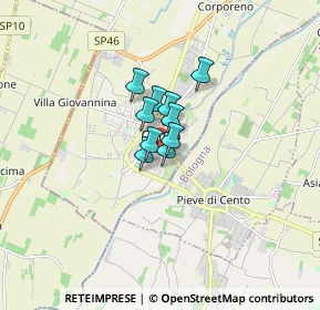 Mappa Viale della Libertà, 44042 Cento FE, Italia (1.07)