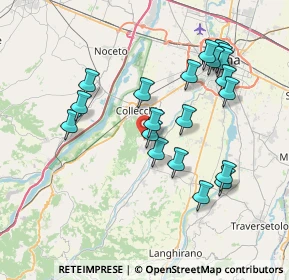 Mappa Via Remitaggio, 43038 Sala Baganza PR, Italia (7.4125)