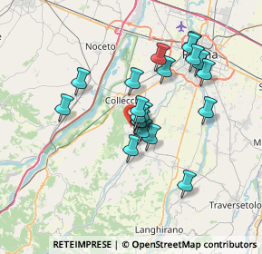 Mappa Via Remitaggio, 43038 Sala Baganza PR, Italia (5.819)