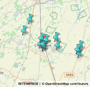 Mappa 40014 Crevalcore BO, Italia (2.83769)