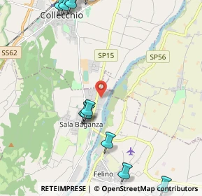 Mappa Via Maria Luigia, 43038 Sala Baganza PR, Italia (2.88727)