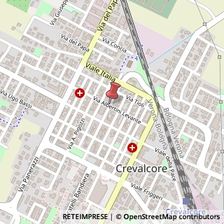 Mappa Via cavour 22, 40014 Crevalcore, Bologna (Emilia Romagna)