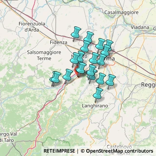 Mappa Gaiano, 43044 Collecchio PR, Italia (9.549)