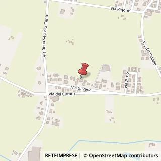 Mappa Via del Curato, 23, 44042 Cento, Ferrara (Emilia Romagna)