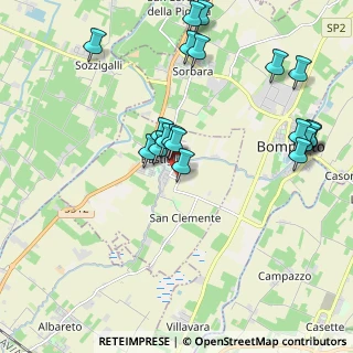 Mappa Via del Lambrusco, 41030 Bastiglia MO, Italia (2.2495)
