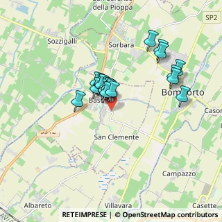 Mappa Via del Lambrusco, 41030 Bastiglia MO, Italia (1.36)