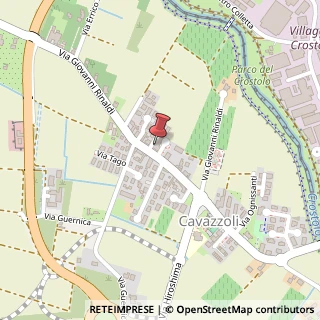 Mappa Via Giovanni Rinaldi, 45, 42124 Reggio nell'Emilia, Reggio nell'Emilia (Emilia Romagna)