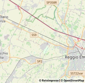 Mappa 42124 Cavriago RE, Italia (5.3205)