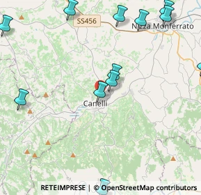 Mappa 14053 Canelli AT, Italia (5.59167)