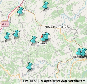 Mappa 14053 Canelli AT, Italia (9.92)