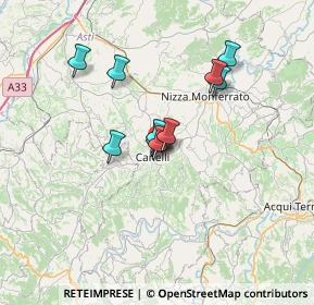 Mappa 14053 Canelli AT, Italia (4.80545)