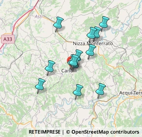 Mappa 14053 Canelli AT, Italia (5.51)
