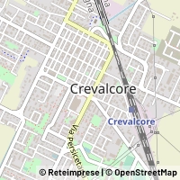 Mapa Crevalcore