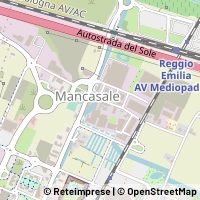 Peta Reggio nell'Emilia