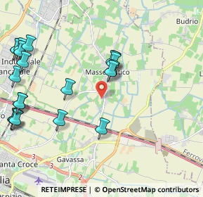 Mappa Via Christoph Willibald Gluck, 42122 Reggio nell'Emilia RE, Italia (2.5975)