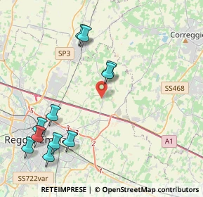 Mappa Via Christoph Willibald Gluck, 42122 Reggio nell'Emilia RE, Italia (4.82636)