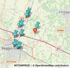 Mappa Via Christoph Willibald Gluck, 42122 Reggio nell'Emilia RE, Italia (4.21214)