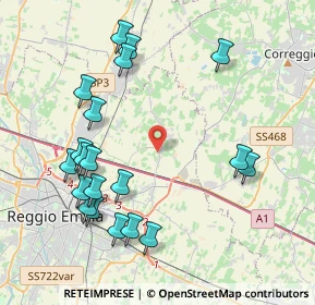 Mappa Via Christoph Willibald Gluck, 42122 Reggio nell'Emilia RE, Italia (4.548)