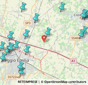 Mappa Via Christoph Willibald Gluck, 42122 Reggio nell'Emilia RE, Italia (6.26)