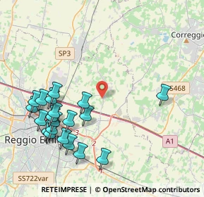 Mappa Via Christoph Willibald Gluck, 42122 Reggio nell'Emilia RE, Italia (4.726)